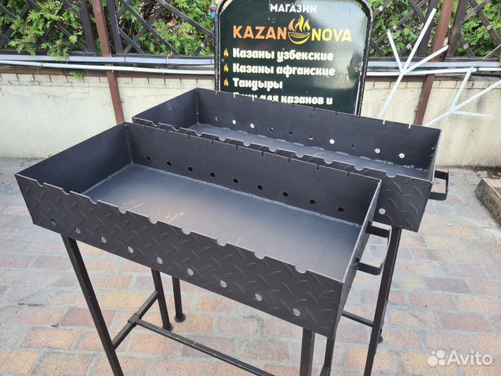 Мангал со съёмными ножками