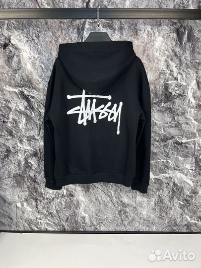 Zip худи stussy