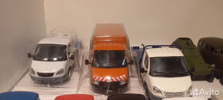 Модель газ 1:43 deagostini Наш автопром