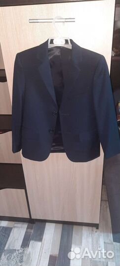 Пиджак школьный темно-синий