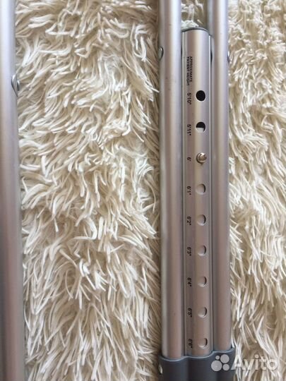 Костыли подмышечные Тривес CA802LL с упс пара