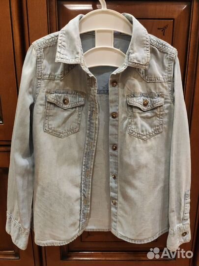 Джинсовая рубашка