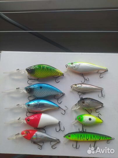 Воблеры Salmo, Rapala, Strike Pro, Liberty