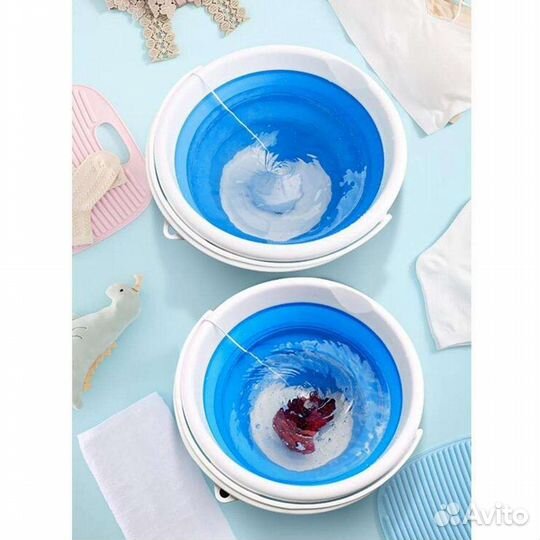 Стиральная машинка мини складная ультрозвуков