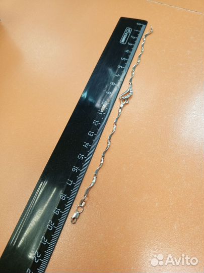 Серебряный браслет с фианитами 925 проба