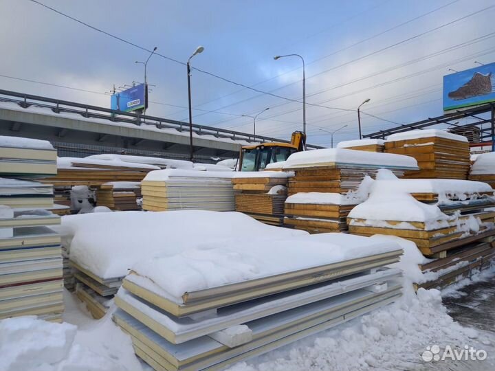 Сэндвич панели 20000 м2 в наличии