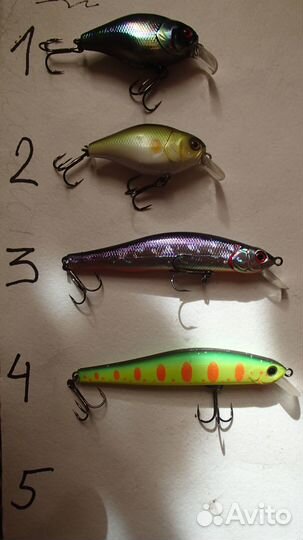 Воблеры DUO, Zip Baits, Jackall