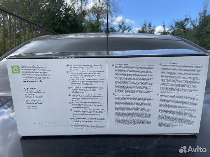 Картридж hp 53А оригинал