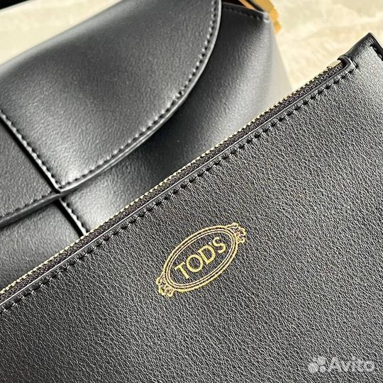 Сумка tods натуральная кожа