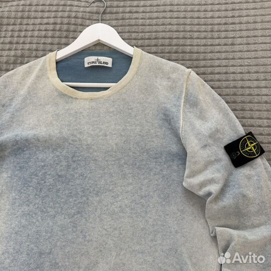 Двухсторонний свитшот Stone Island. Оригинал