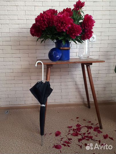 Винтажный зонт из СССР с декоративным кольцом