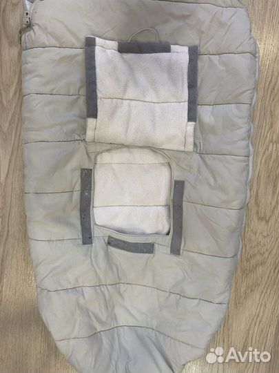 Конверт кокон на выписку зимний