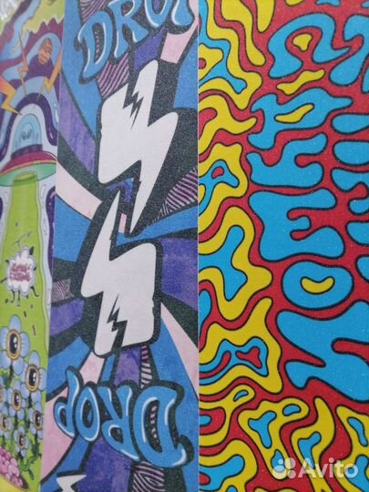 Шкурка Ride Action на трюковой самокат