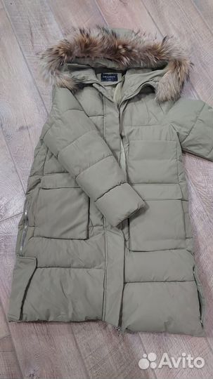 Куртка женская зимняя 46 48 с мехом