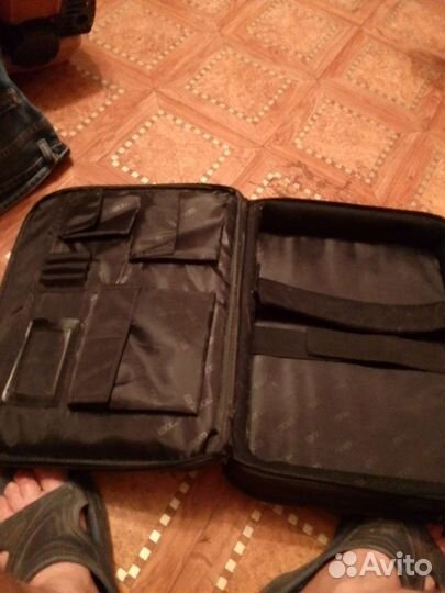 Мужской кожаный портфель бу