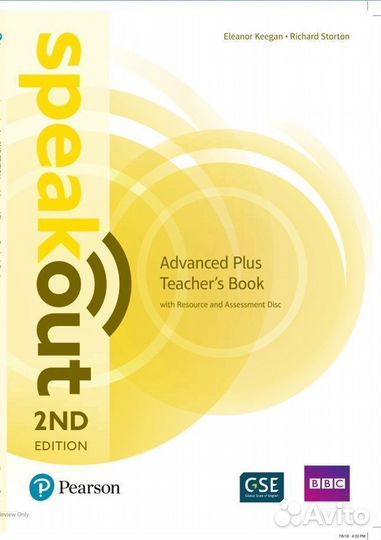 Speakout 2nd Advanced Plus