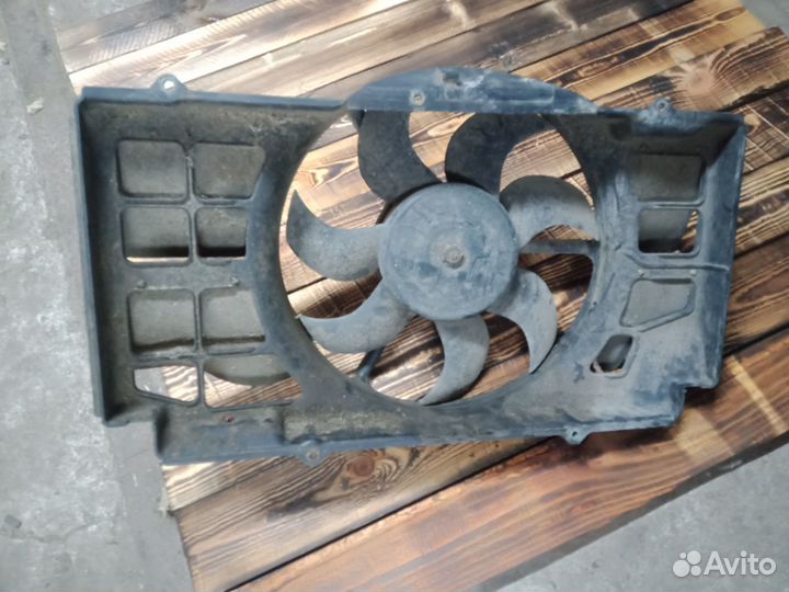 Вентилятор с диффузором audi 100 2.3