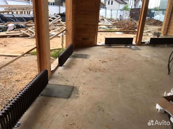 Трубчатые радиаторы/ Горизонтальный радиатор