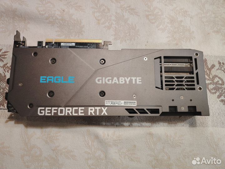 Видеокарта gigabyte RTX 3070 Eagle