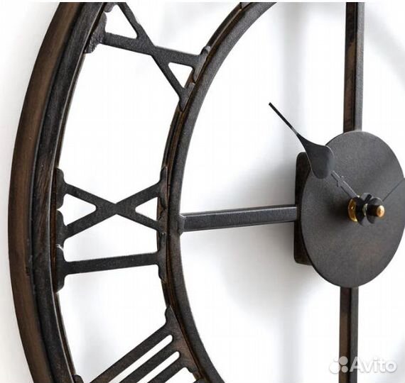 Часы настенные из металла 40 см, Zivos