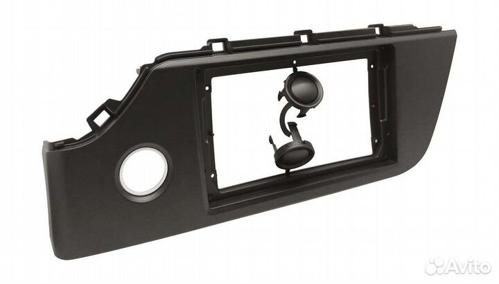 Рамка магнитолы в Kia Rio 2020+(с кнопкой)