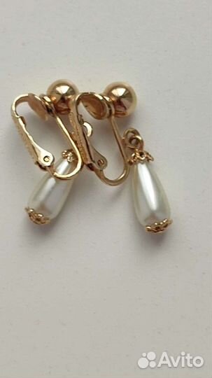 Винтаж Sarah Coventry клипсы новые