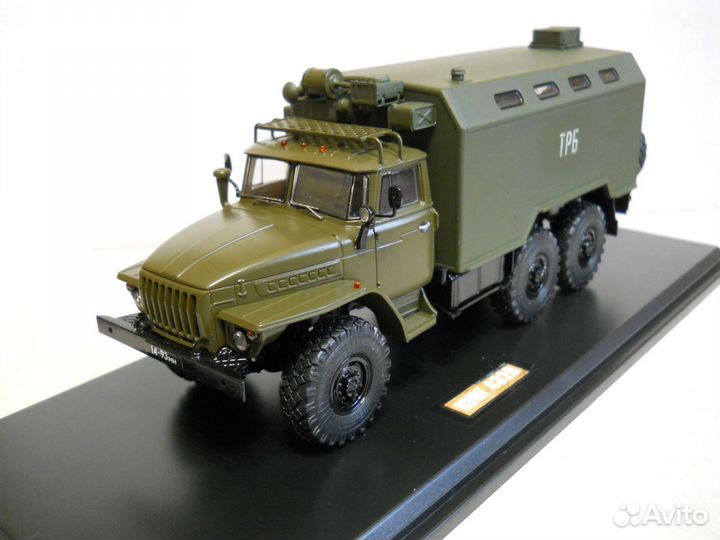Модель автомобиля урал-4320 кунг