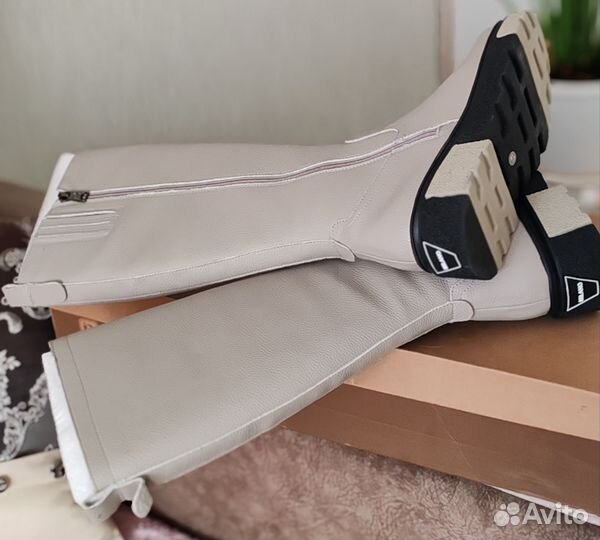 Сапоги женские зимние, натуральная кожа