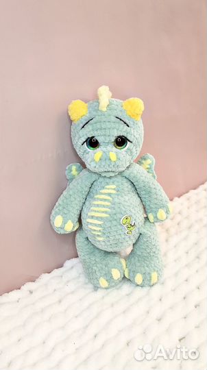 Вязаные игрушки дракон