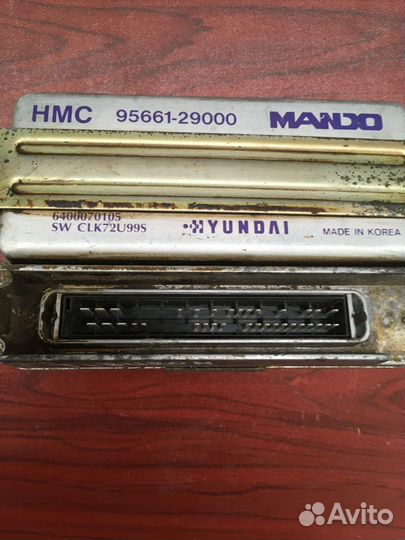 Блок управления abs Hyundai Avante 1997 J2 G4FK