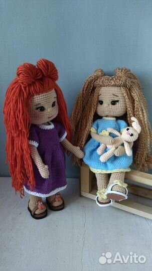 Вязаная кукла