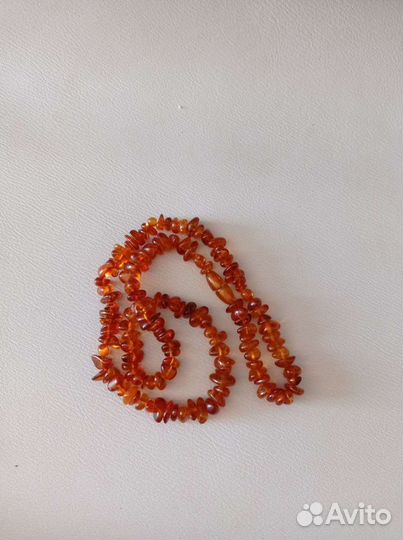 Бусы янтарь СССР