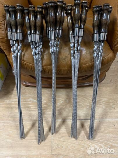 Шампуры набор 6 шт, для мангага и барбекю