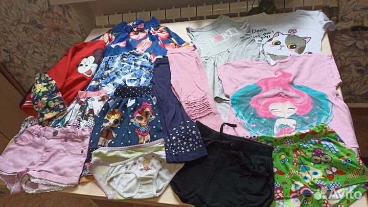 Пакет вещей на девочку 98 104