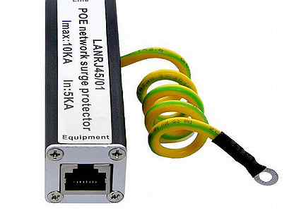 Грозозащита Ethernet PoE