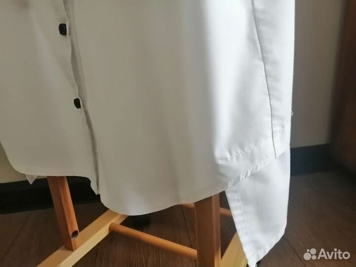 Рубашка белая для девочки р.164
