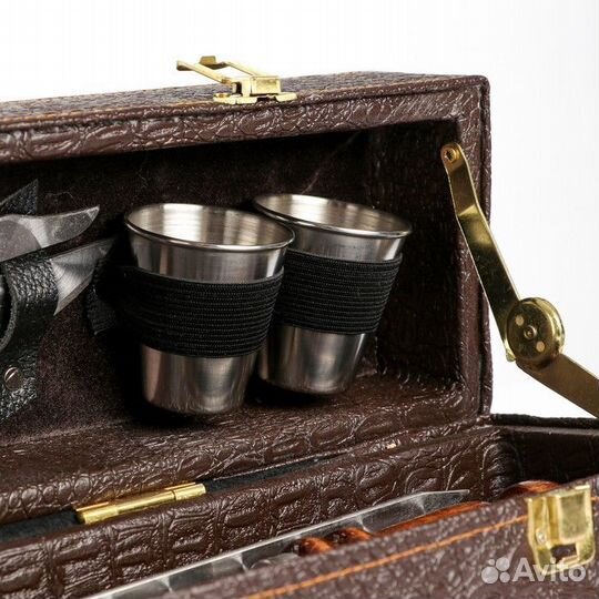 Набор шампуров подарочный “Элит XS”