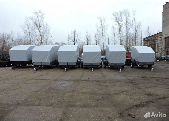 Прицеп одноосный 3.5х1.5 бортовой усиленный