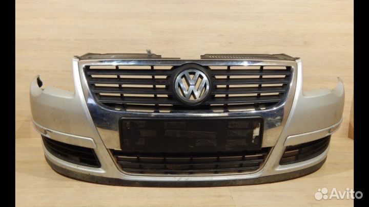 Бампер в сборе на VW Passat b6