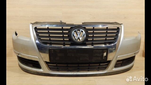 Бампер в сборе на VW Passat b6