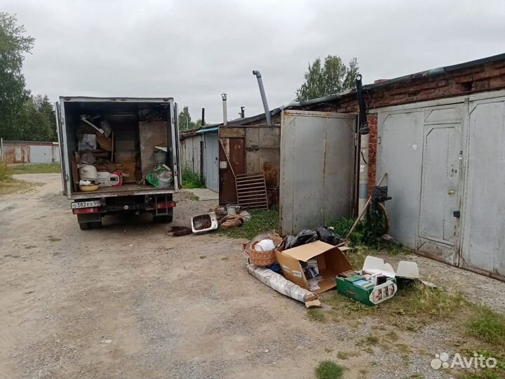 Вывоз мусора.Очищаем от мусора
