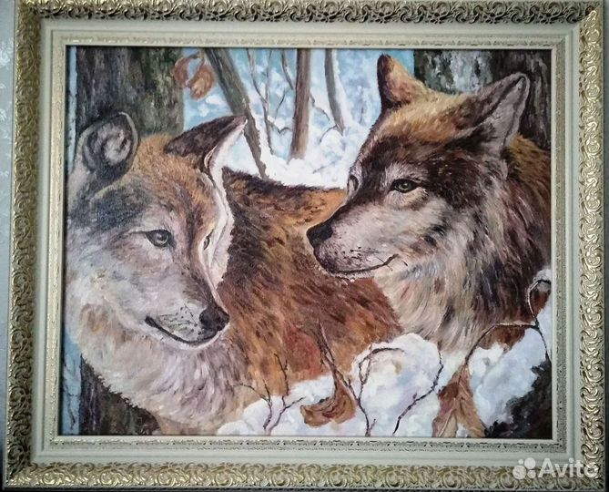 Картина маслом на холсте