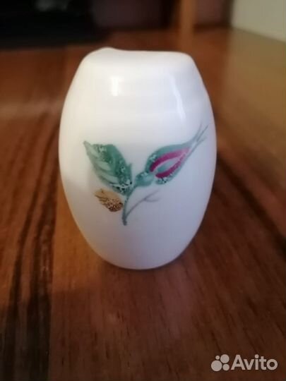 Прибор под соус или горчицу. Фарфор. Дулево