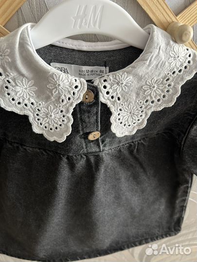 Платье джинсовое zara