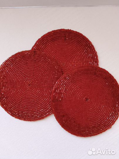 Салфетки из бисера