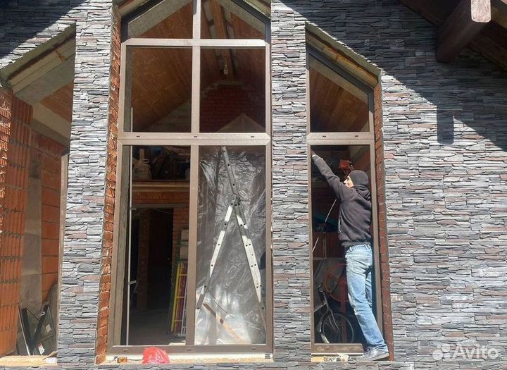 Остекление окон и балконов пвх