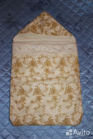 Конверт летний на выписку для девочки