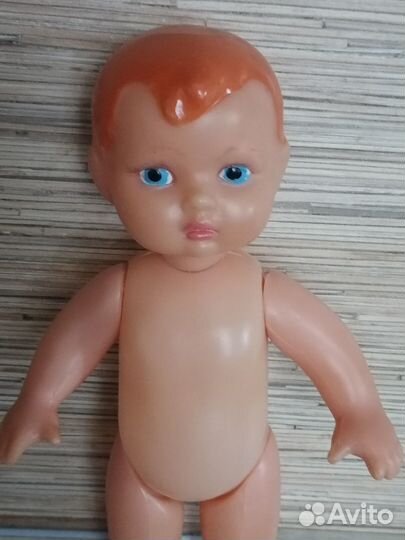 Винтажная Кукла Алёша СССР Ленигрушка клеймо дети