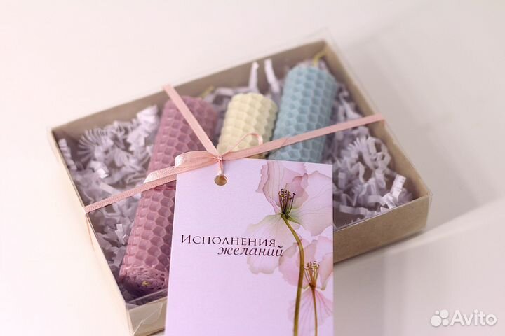 Подарочные наборы свечей