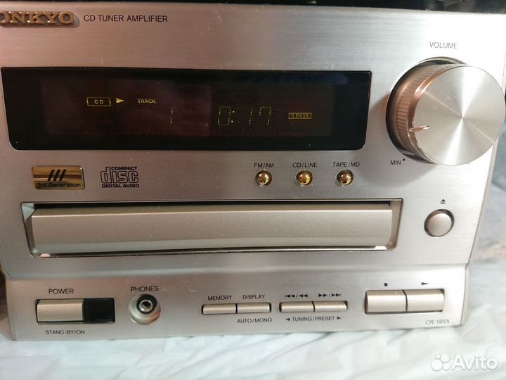 Onkyo система из 2 блоков made in japan